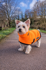 Turtle Neck Coat, Blaze Orange Turtle Neck Coat, Blaze Orange