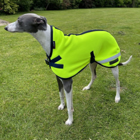 Dog Coat, Fluorescent Yellow Dog Coat, Fluorescent Yellow